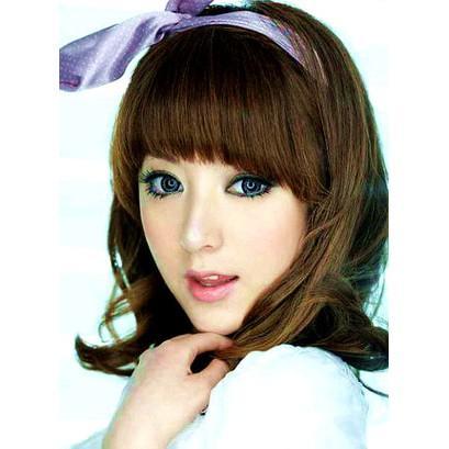 GRAY CONTACTS - COLORED CONTACTS GEO SUPER ANGEL GRAY - Lens Beauty Queen
