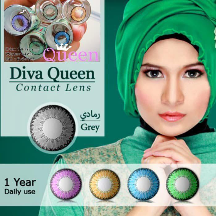 GREY CONTACTS - DIVA QUEEN GRAY - Lens Beauty Queen