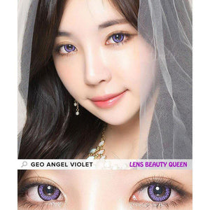 PURPLE CONTACTS - GEO ANGEL VIOLET - Lens Beauty Queen