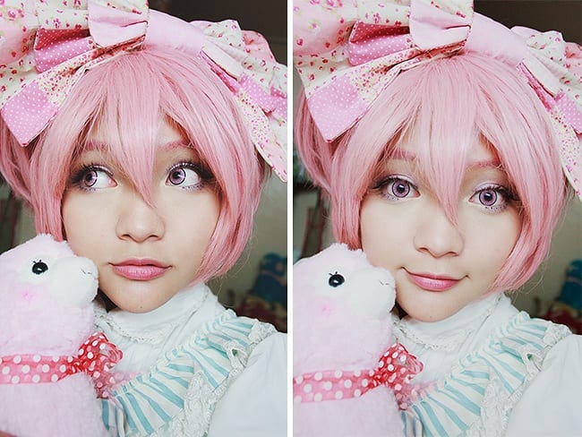 COLORED CONTACTS EOS BLYTHE EYE PINK