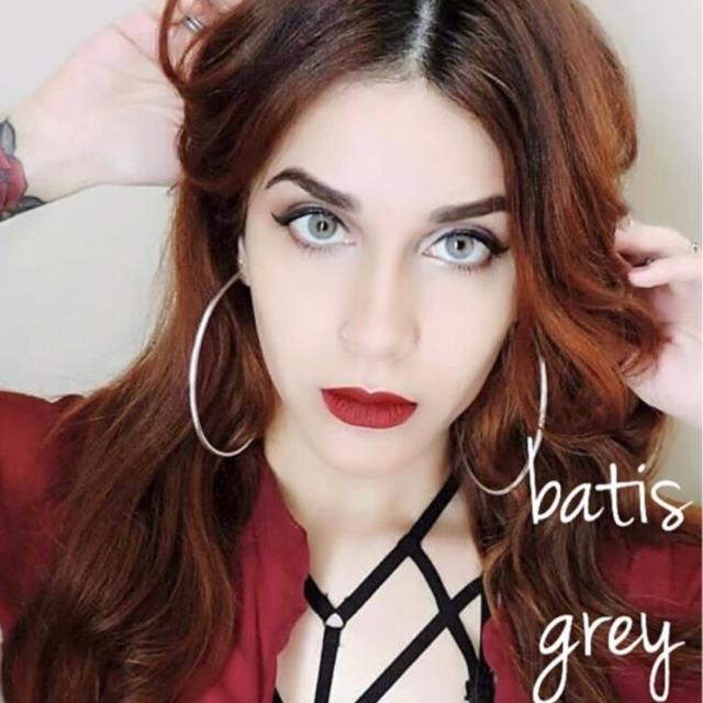 COLORED CONTACTS SWEETY BATIS GRAY - Lens Beauty Queen