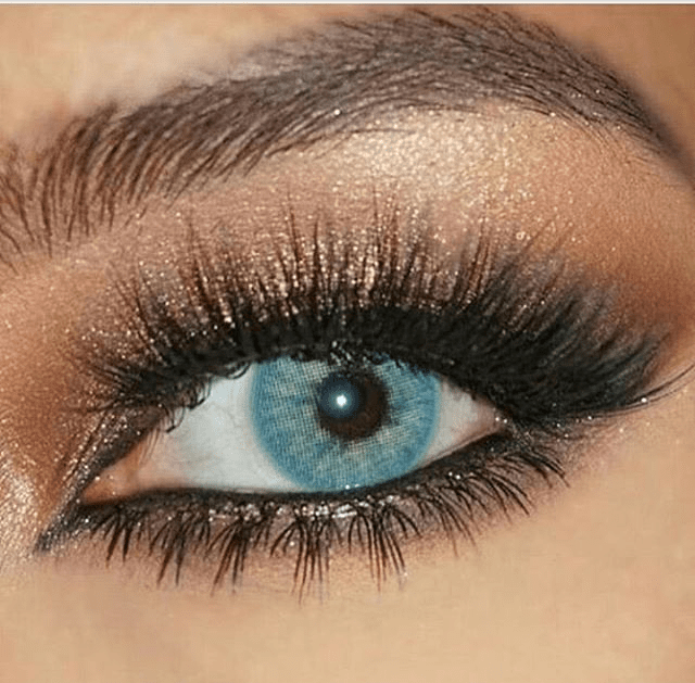 COLORED CONTACTS SWEETY PITCHY BLUE - Lens Beauty Queen