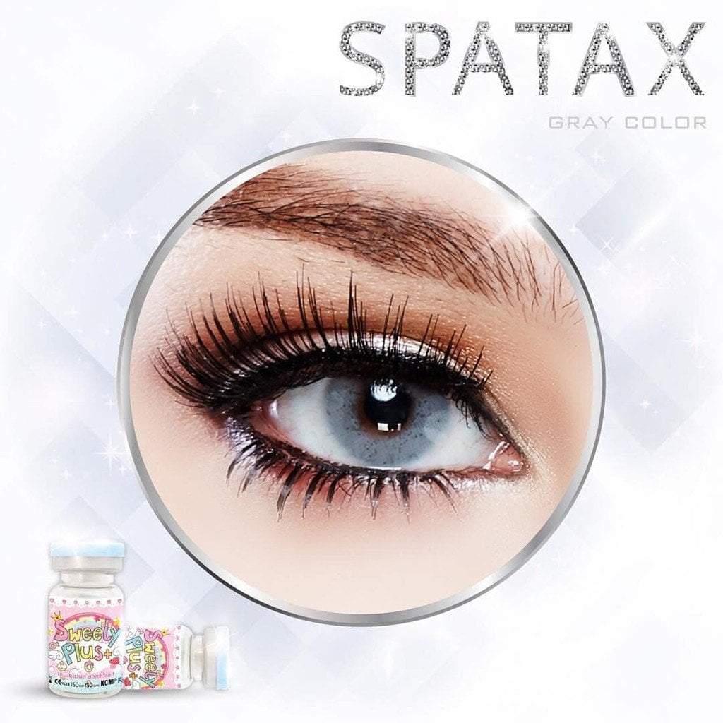 COLORED CONTACTS SWEETY SPATAX GRAY - Lens Beauty Queen